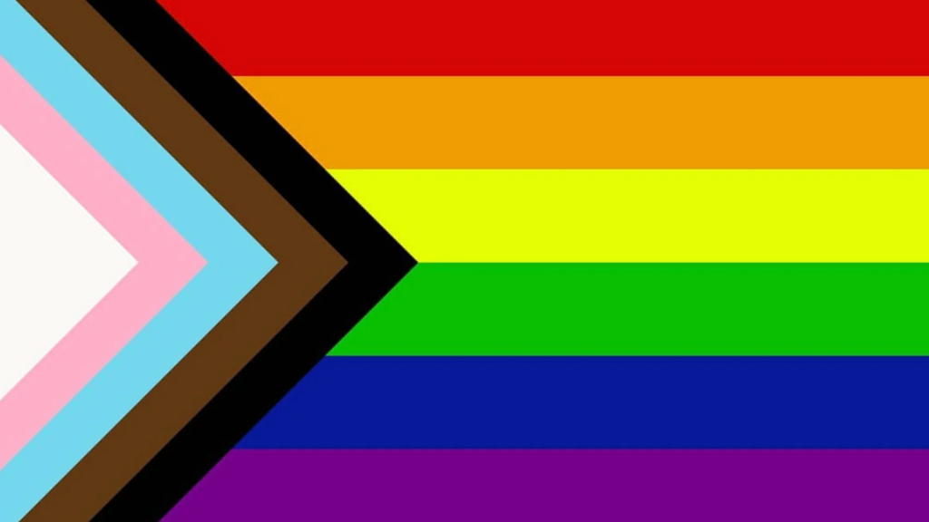 The Progress Pride Flag